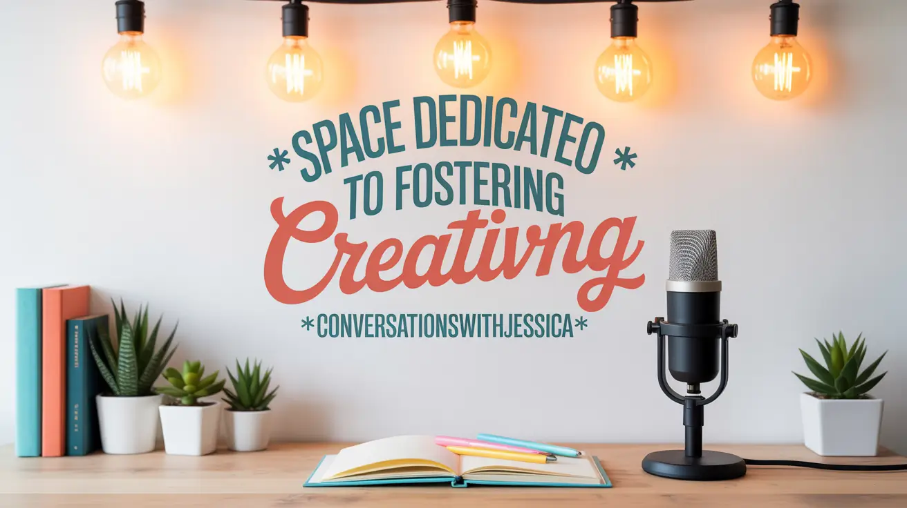 space dedicated to fostering creativity conversationswithjessica

