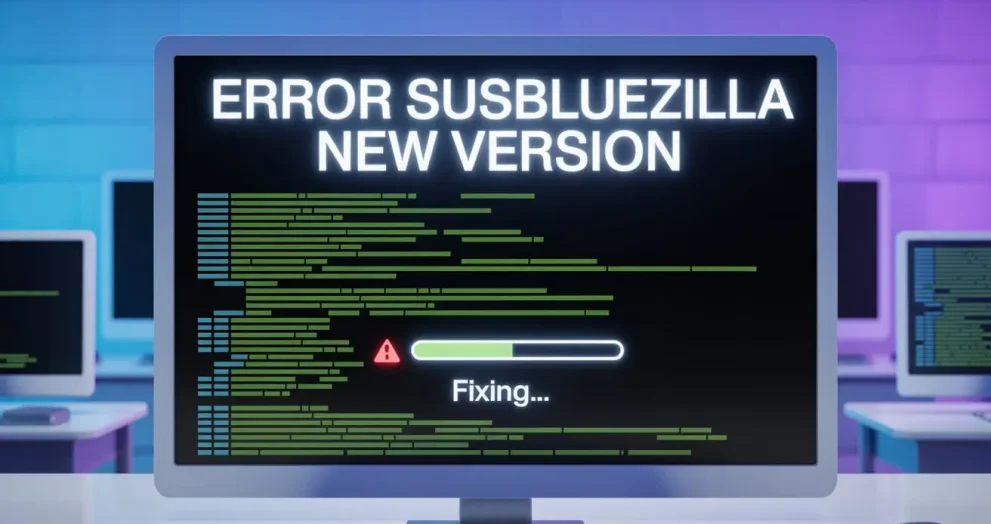 error susbluezilla new version