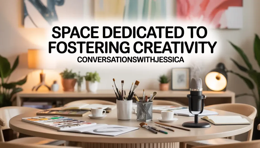 space dedicated to fostering creativity conversationswithjessica