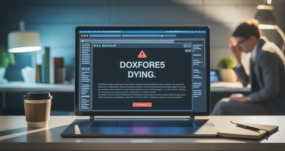sofware doxfore5 dying