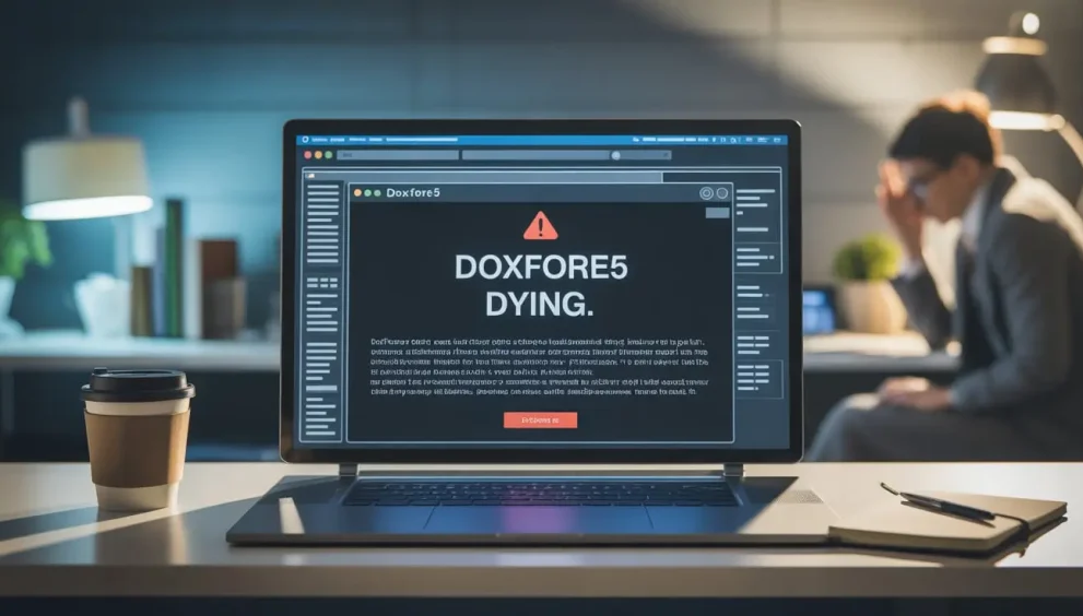 sofware doxfore5 dying