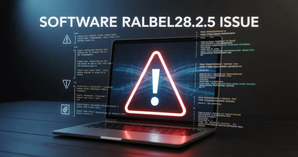 software ralbel28.2.5 issue