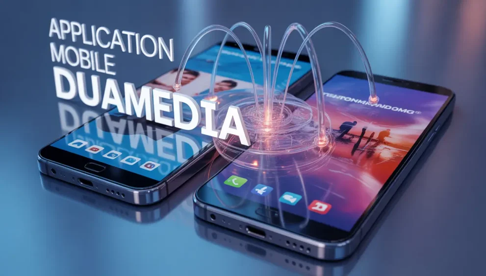 application mobile dualmedia