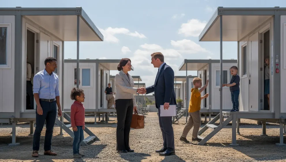 doge hhs migrant housing contract