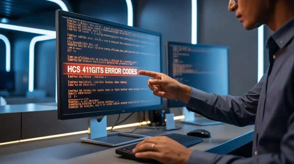 hcs 411gits error codes