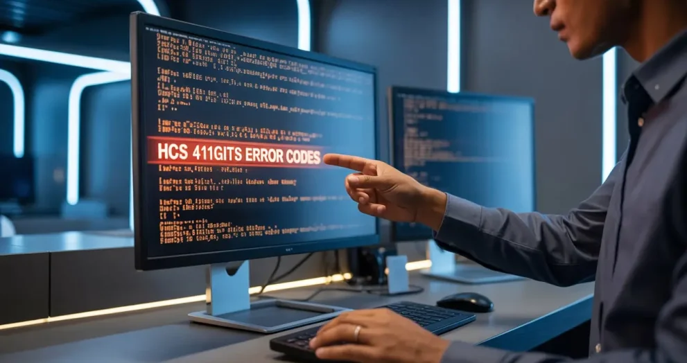 hcs 411gits error codes
