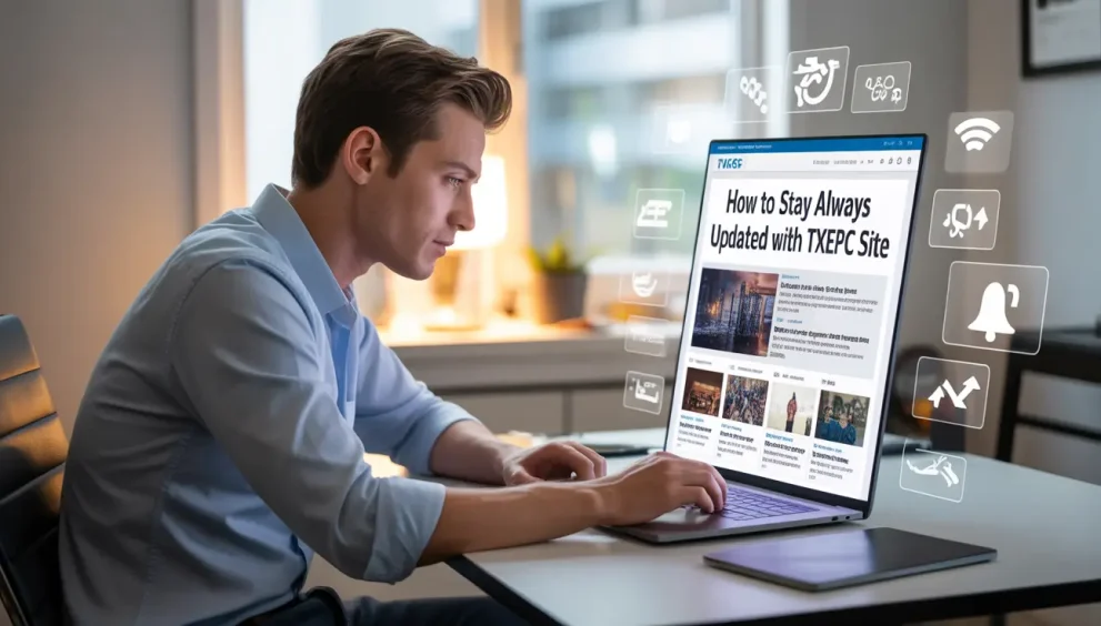 how to stay always updated with txepc site