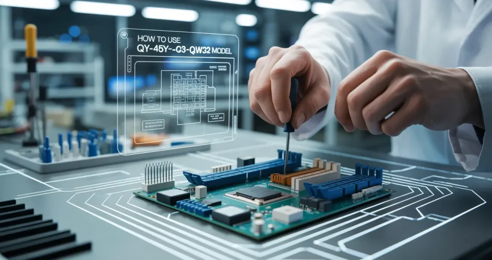 how to use qy-45y3-q8w32 model