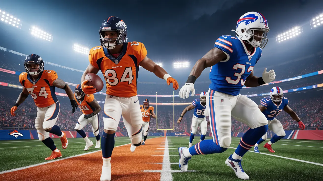 denver broncos vs buffalo bills match player stats