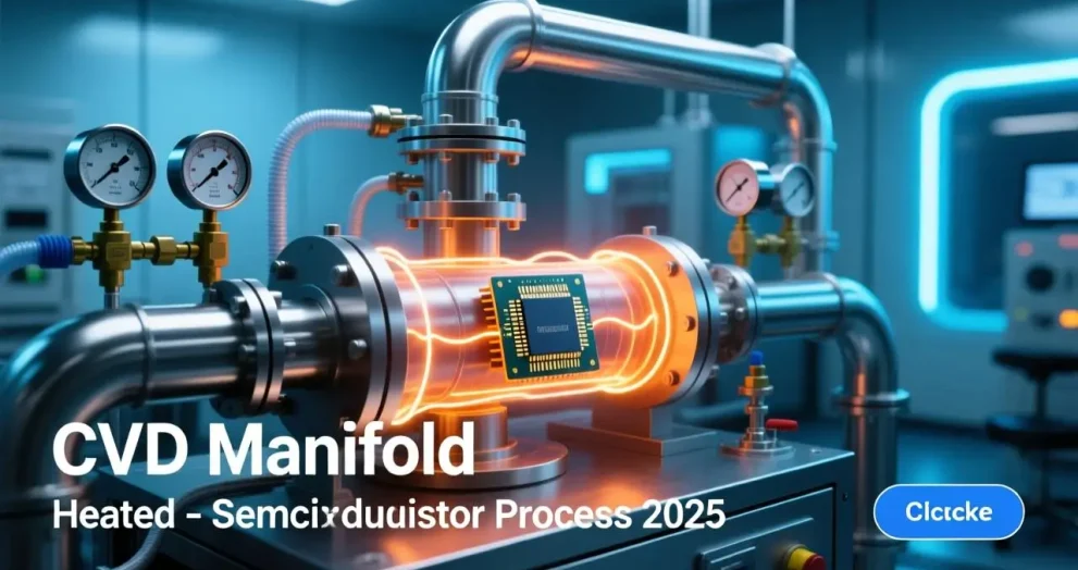 in cvd semiconductor process is manifold kept hot