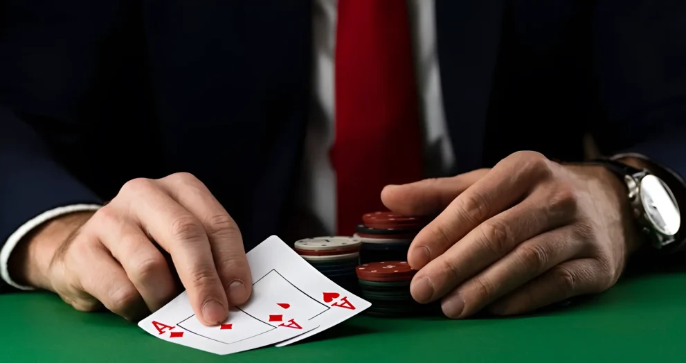 playing poker