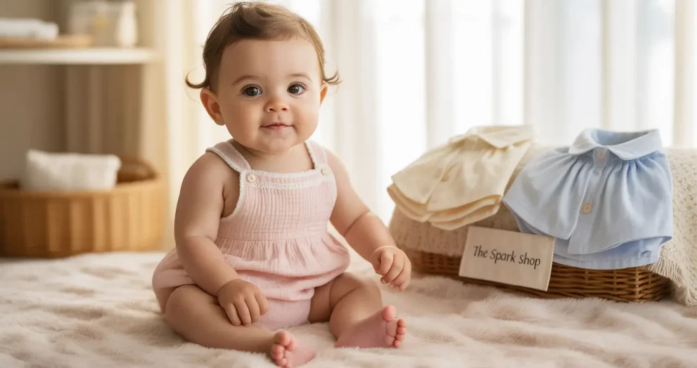 the spark shop 6-9 months old baby clothes