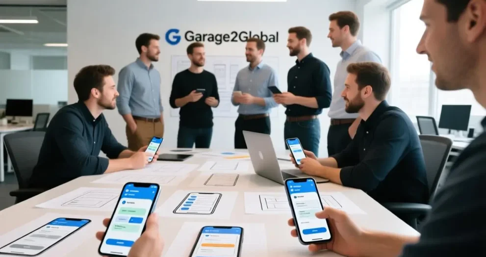 cross-platform app development by garage2global