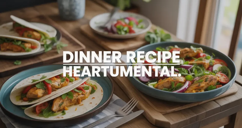 dinner recipe heartumental