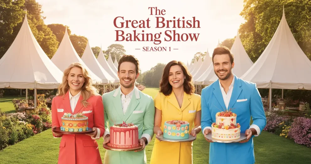 great british baking show season 1 cast