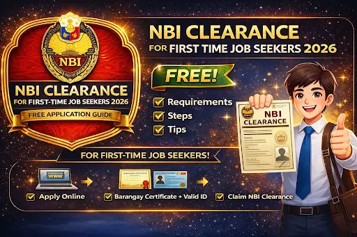 NBI First Time Job Seekers