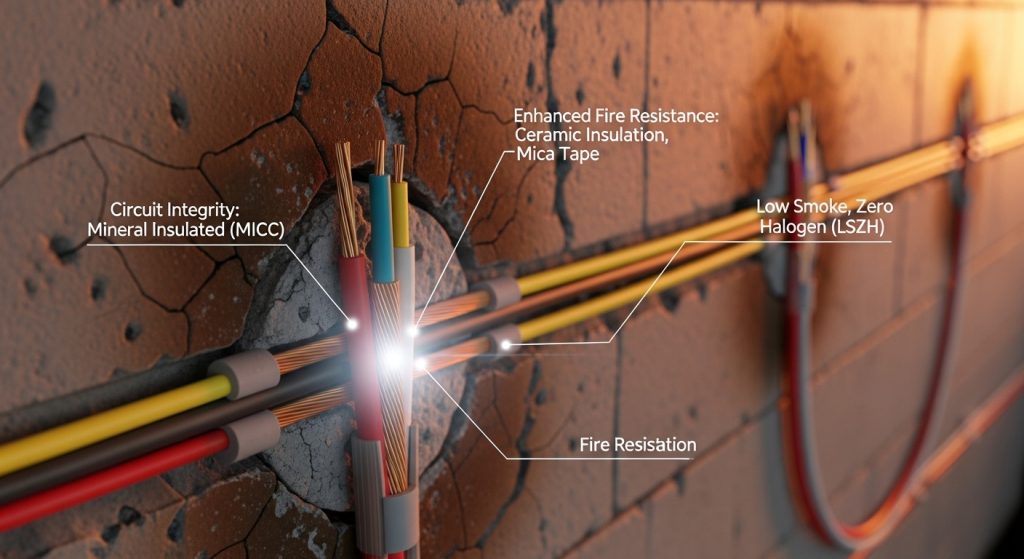 Fire-Resistant Cables