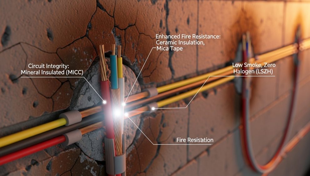 Fire-Resistant Cables