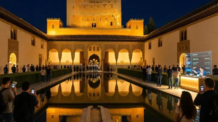 alhambra night tour attendance revenue