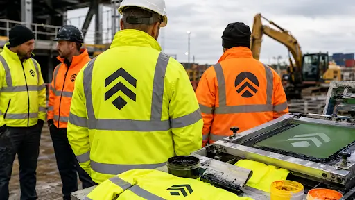How Printed Branding Improves Brand Visibility on Safety Jackets