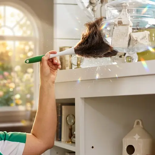 A clean home is often associated with comfort, but its influence extends far beyond appearances. The amount of dust that accumulates indoors can affect everything from indoor air quality and daily productivity to the overall atmosphere of a living space. While complete elimination of airborne particles is impossible, developing consistent habits to minimize buildup can make everyday life more comfortable and manageable. One practical approach combines a feather duster for removing particles from elevated and delicate surfaces before using spin mops to clean floors where dust eventually settles. Addressing surfaces in this order helps prevent loose debris from falling onto areas that have already been cleaned, creating a more efficient routine without requiring additional effort. Although cleaning is often viewed as a household chore, it also contributes to lifestyle choices centered on health, organization, and peace of mind. Understanding how dust behaves, how different cleaning methods compare, and how regular maintenance affects daily living allows homeowners and renters alike to create routines that fit their schedules and priorities. Why Dust Control Matters Beyond Appearance Dust is a mixture of many materials, including tiny fibers from clothing and furniture, pollen, soil particles carried indoors, pet dander, hair, and microscopic debris generated during everyday activities. Because homes are continually exposed to new sources of dust through open doors, windows, ventilation systems, and foot traffic, accumulation is inevitable. While a small amount of dust may seem harmless, allowing it to build up can influence several aspects of indoor living. First, excessive accumulation can reduce the visual appeal of a home. Furniture loses its shine, decorative pieces appear neglected, and natural light may highlight layers of particles on shelves or electronics. Second, dusty environments often require more intensive cleaning later. A few minutes of maintenance each week can prevent larger cleaning projects that consume entire weekends. Finally, controlling dust contributes to a more pleasant living experience. Many people simply feel more comfortable and relaxed in spaces that appear fresh and organized. The Connection Between Clean Spaces and Everyday Well-Being The condition of our surroundings often shapes how we experience daily life. Although every individual has different standards of cleanliness, organized and well-maintained environments generally support routines that feel less stressful. Walking into a room free from visible dust can create a stronger sense of order. This psychological effect often encourages better organization in other areas of life, including workspaces, meal preparation, and family activities. For people who work remotely, maintaining cleaner surroundings may also help reduce visual distractions. A tidy office or study area can promote concentration by minimizing environmental clutter that competes for attention. Similarly, families often find that maintaining consistent cleaning habits prevents household chores from becoming overwhelming. Rather than waiting until dust is visible everywhere, smaller maintenance sessions spread throughout the week can make home care feel more manageable. How Dust Travels Throughout the Home Understanding how dust moves indoors helps explain why cleaning methods matter. Dust rarely stays where it first lands. Air movement created by heating and cooling systems, ceiling fans, open windows, and daily movement inside the home continuously redistributes fine particles. Walking across floors can lift settled debris back into the air. Rearranging furniture, shaking blankets, or even opening curtains can temporarily increase airborne particles before they settle elsewhere. Because of this cycle, effective cleaning generally starts from higher surfaces and gradually works downward. Ceiling fans, shelves, window trim, picture frames, and furniture collect dust that eventually falls to flooring. Cleaning in the opposite direction may require repeating work unnecessarily. Building Sustainable Cleaning Habits One of the greatest challenges homeowners face is consistency rather than technique. Deep cleaning every few months may produce impressive results temporarily, but long gaps between cleaning sessions often allow dust to accumulate again. A more sustainable approach focuses on routine maintenance. Instead of dedicating an entire day to cleaning, many households benefit from dividing responsibilities into smaller tasks Wiping elevated surfaces once each week Vacuuming or cleaning floors on scheduled days Rotating seasonal deep-cleaning projects Paying additional attention to entryways and frequently used rooms These manageable habits reduce physical effort while making it easier to maintain consistently clean living spaces. Balancing Time and Thoroughness Every cleaning routine involves trade-offs. Some people prefer quick daily touch-ups that require only a few minutes. Others schedule longer weekly cleaning sessions that address the entire home at once. Daily maintenance prevents significant buildup and often reduces overall effort, but it requires discipline and consistency. Weekly cleaning may better fit busy schedules but can involve more intensive work because additional dust has accumulated between sessions. Monthly deep cleaning addresses areas that receive less attention, such as behind furniture, inside closets, or around appliances. However, relying exclusively on occasional deep cleaning may allow dust to spread into frequently occupied living areas. The most effective approach often combines all three methods according to individual lifestyles rather than relying exclusively on one strategy. Different Homes Require Different Approaches Not every household experiences the same cleaning challenges. Families with children typically generate more indoor activity, increasing the amount of dirt tracked inside. Pet owners often manage additional fur and dander that require more frequent maintenance. Urban homes may experience higher levels of outdoor pollutants entering through windows and ventilation systems, while rural homes may contend with pollen, soil, or agricultural dust during certain seasons. Climate also plays an important role. Dry environments can allow fine particles to remain airborne longer, whereas humid conditions sometimes cause dust to settle more quickly but may introduce additional maintenance considerations. Recognizing these differences helps homeowners establish realistic expectations instead of comparing their routines with others. Choosing Between Traditional and Modern Cleaning Tools Cleaning technology has evolved considerably over the years. Traditional tools remain popular because they are simple, inexpensive, and require little maintenance. Many continue to perform effectively for routine household care. Modern equipment often incorporates ergonomic designs, reusable components, or improved mechanisms that reduce physical effort. Neither approach is universally superior. Some homeowners appreciate the simplicity and reliability of conventional equipment, while others value innovations that improve efficiency or reduce strain during extended cleaning sessions. Personal preference, available storage space, cleaning frequency, and budget all influence which tools provide the greatest long-term value. Indoor Air Quality and Lifestyle Considerations Although cleaning cannot eliminate every airborne particle, regular maintenance supports better indoor environments. Dust that remains undisturbed on surfaces eventually becomes airborne through everyday movement. Reducing surface buildup therefore helps limit the amount circulating throughout occupied rooms. Ventilation also plays an important role. Opening windows when outdoor conditions permit allows fresh air exchange, while replacing HVAC filters according to manufacturer recommendations supports efficient airflow. Combining proper ventilation with regular cleaning creates a more balanced indoor environment than relying on either strategy alone. The Importance of Cleaning High-Touch Areas Certain parts of the home naturally accumulate dust faster than others. Entertainment centers, bookshelves, baseboards, ceiling fans, window blinds, light fixtures, and decorative objects often require more frequent attention because of their shape and location. Electronic devices deserve particular consideration. Computers, televisions, gaming consoles, and other electronics attract fine particles that may collect around vents and cooling systems. While manufacturers recommend specific cleaning procedures, regular maintenance can help prevent visible accumulation without risking sensitive components. Paying attention to these frequently overlooked areas contributes to a cleaner overall appearance while reducing the spread of dust throughout the home. Creating Cleaning Routines That Match Your Lifestyle No single schedule works for everyone. Busy professionals may benefit from short daily maintenance sessions before or after work. Families often divide responsibilities among household members, making cleaning part of regular routines rather than occasional projects. Older adults may prefer spreading tasks across several days to reduce physical strain. Individuals working from home might prioritize offices and shared living spaces, while households with pets often focus on entryways, furniture, and sleeping areas. The most successful cleaning routine is usually the one that can be maintained consistently over time. Environmental Considerations Modern consumers increasingly evaluate cleaning practices through the lens of sustainability. Reusable cleaning tools can reduce disposable waste compared with single-use alternatives. Choosing durable equipment often results in longer product life, reducing replacement frequency and overall material consumption. Using only the amount of cleaning solution necessary for each task also minimizes unnecessary chemical use. At the same time, sustainability involves balancing environmental goals with practical effectiveness. Extremely minimalist approaches may require additional cleaning sessions if they fail to remove accumulated dust efficiently. Selecting products designed for repeated use often represents a practical compromise between convenience and environmental responsibility. The Challenges of Maintaining a Dust-Free Home Despite consistent effort, maintaining perfectly dust-free living spaces remains unrealistic. Outdoor air continuously introduces new particles. People and pets naturally shed hair and skin cells. Textiles release fibers during normal use. Cooking, opening doors, and everyday movement all contribute to ongoing dust generation. Rather than pursuing perfection, most homeowners benefit from focusing on reasonable maintenance goals that support comfort and cleanliness without creating unnecessary pressure. Accepting that dust is a normal part of indoor living encourages routines that are both practical and sustainable. Making Cleaning More Enjoyable One overlooked aspect of household maintenance is motivation. Cleaning often feels less burdensome when integrated into existing routines. Listening to music or podcasts, setting short timers, assigning family responsibilities, or tackling one room at a time can make regular maintenance feel less overwhelming. Visible progress also reinforces consistency. Completing small tasks throughout the week provides a sense of accomplishment while preventing larger projects from accumulating. These behavioral strategies often prove just as valuable as selecting effective cleaning equipment. Looking Beyond Clean Floors Many people associate cleaning primarily with floors, but the overall condition of a home depends equally on elevated surfaces, furniture, storage areas, and decorative items. A comprehensive routine addresses every level of the living environment. Removing dust from shelves, maintaining organized storage, caring for soft furnishings, and cleaning hard flooring all contribute to a balanced approach. Focusing exclusively on one area while neglecting others often limits overall effectiveness because dust naturally migrates throughout the home. Wrapping Up Keeping dust under control is about more than maintaining attractive living spaces. It supports routines that encourage organization, improve comfort, simplify home maintenance, and create environments that feel more welcoming for residents and guests alike. Every household must balance competing priorities, including available time, budget, cleaning frequency, environmental considerations, and personal preferences. While there is no universal solution, consistent maintenance generally proves more effective than infrequent deep cleaning alone. By understanding how dust behaves, adopting realistic cleaning habits, selecting tools that match individual needs, and embracing routines that fit everyday life, homeowners can create cleaner, more enjoyable spaces without turning household maintenance into an overwhelming task. Small, sustainable actions performed consistently often have the greatest long-term impact, demonstrating that effective dust control is not simply about cleanliness—it is an important part of maintaining a healthier, more comfortable lifestyle.